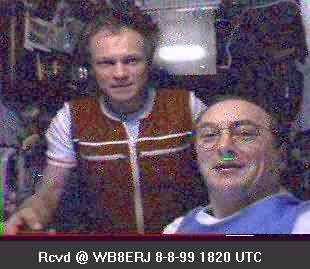 SSTV from the MIR Space Station #14
