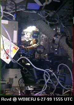 SSTV from the MIR Space Station #9